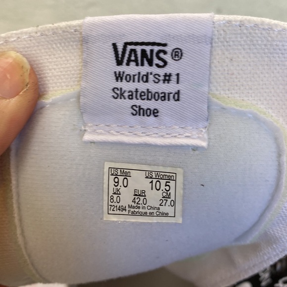 VANS Custom Hand Painted High Top Shoes - Picture 7 of 8